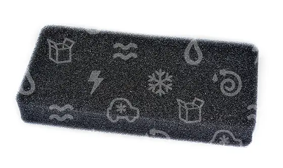filtr pěnový sušičky GORENJE, TC SP-10, 225x110x30 mm